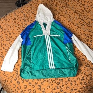 Adidas pullover windbreaker